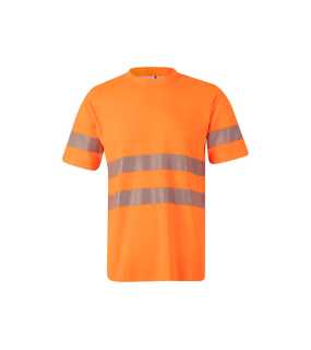 Pánske tričko (VELILLA RS SS COTTON T-SHIRT) > oranžová (hi-vis) > S