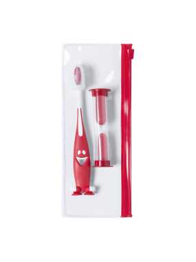 Sada na čistenie zubov > červená