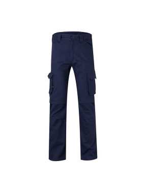 Pánske nohavice (VELILLA COTTON STRETCH TROUSERS) > modrá (navy) > M
