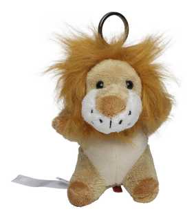 Kľúčenka (MBW Plush lion with keychain) > hnedá