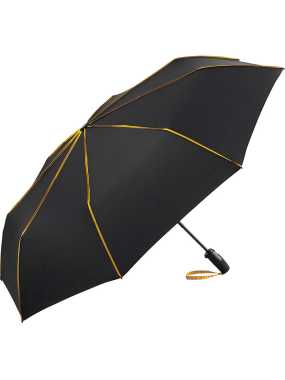 Skladací dáždnik (FARE AOC oversize mini umbrella Seam) > čierna / žltá