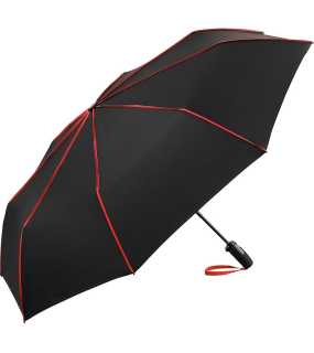 Skladací dáždnik (FARE AOC oversize mini umbrella Seam) > čierna / červená