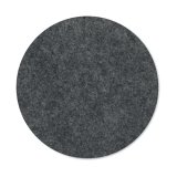Guľatý plstený podtácok > šedá (stone)