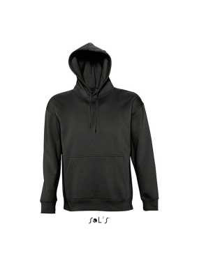 Unisex mikina (SOL'S SLAM UNISEX HOODED SWEATSHIRT) > čierna > 2XL