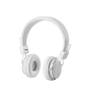 Skladacie bluetooth slúchadlá > biela