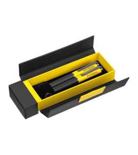 Kovová písacia sada > žltá (potlač loga v cene)