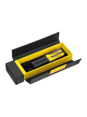 Kovová písacia sada > žltá (potlač loga v cene)