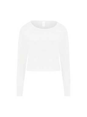 Dámska mikina (Just Hoods WOMEN'S CROPPED SWEAT) > biela (arctic) > XL