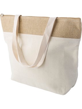 Bavlnená chladiaca nákupná taška > khaki