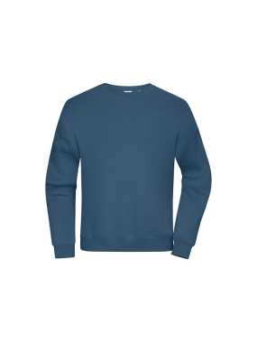 Unisex mikina (JN Oversized Sweat UNISEX) > modrá (dusty) > M