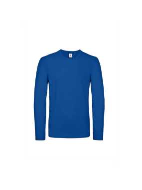 Pánske tričko (B&C #E150 LSL) > modrá(royal) > 4XL