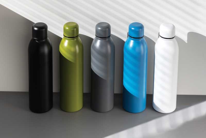 Termo fľaša z RCS recyklovanej ocele 500ml > modrá