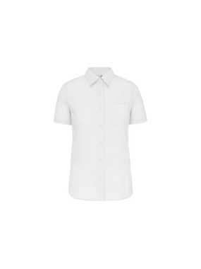 Dámska košeľa (KARIBAN LADIES SHORT SLEEVE SHIRT) > biela > M