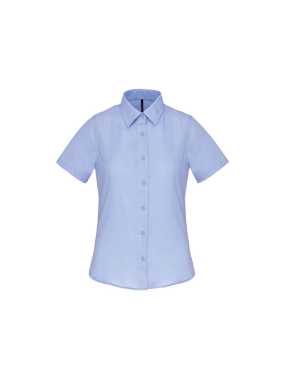 Dámska košeľa (KARIBAN LADIES SHORT SLEEVE SHIRT) > modrá (bright sky) > L
