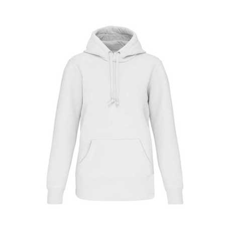 Unisex mikina (KARIBAN KARIBAN HOODED SWEATSHIRT) > biela > XS