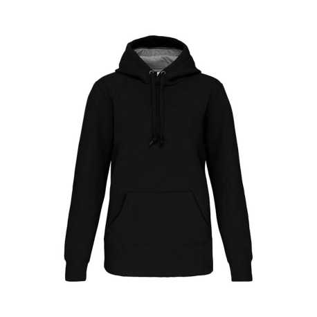 Unisex mikina (KARIBAN KARIBAN HOODED SWEATSHIRT) > čierna > L