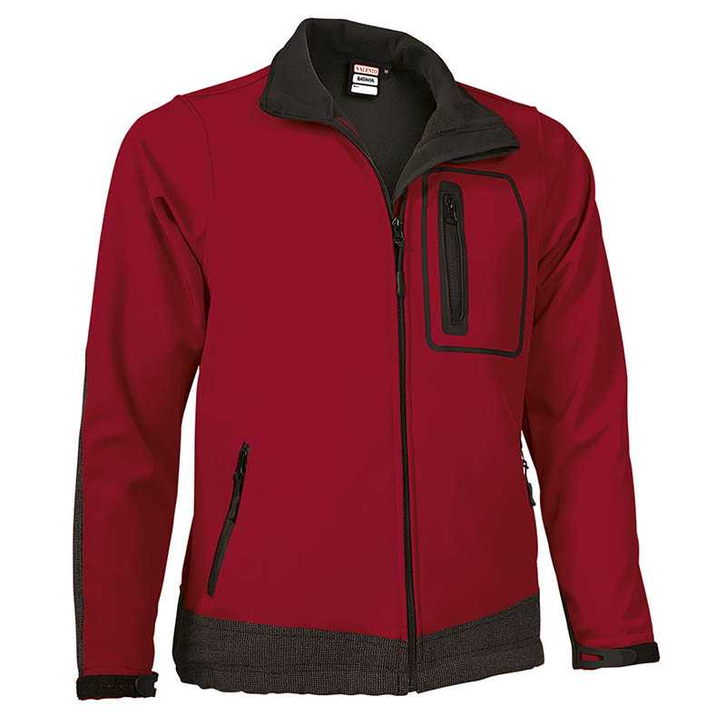 Unisex bunda (BATAVIA) > červená (lotto) / čierna > M