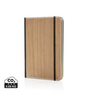 Zápisník A5 Treeline s dreveným obalom > hnedá