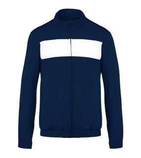 Detská mikina (Proact"KIDS' TRACKSUIT TOP") > modrá (sporty navy) / biela > 6/8
