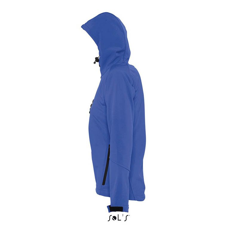 Dámska softshell bunda (SOLS WOMEN WOMENS HOODED SOFTSHELL) > modrá (royal) > L