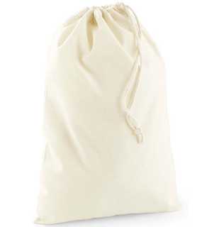 Vak so šnúrkami (WM Recycled Cotton Stuff Bag) > béžová (natural) > XS