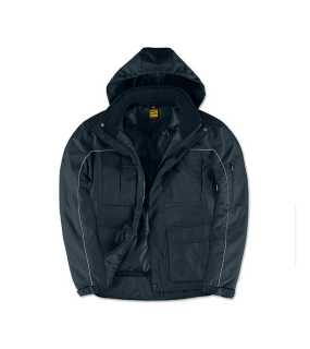 Pánska bunda(B&C Shelter Pro) > modrá(navy) > XL