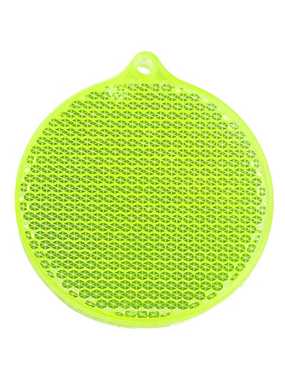Reflexný prívesok  (MBW Reflector round shape) > zelená (lime) / žltá