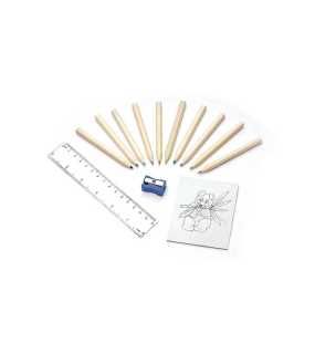 Pastelky s omaľovánkou > prírodná