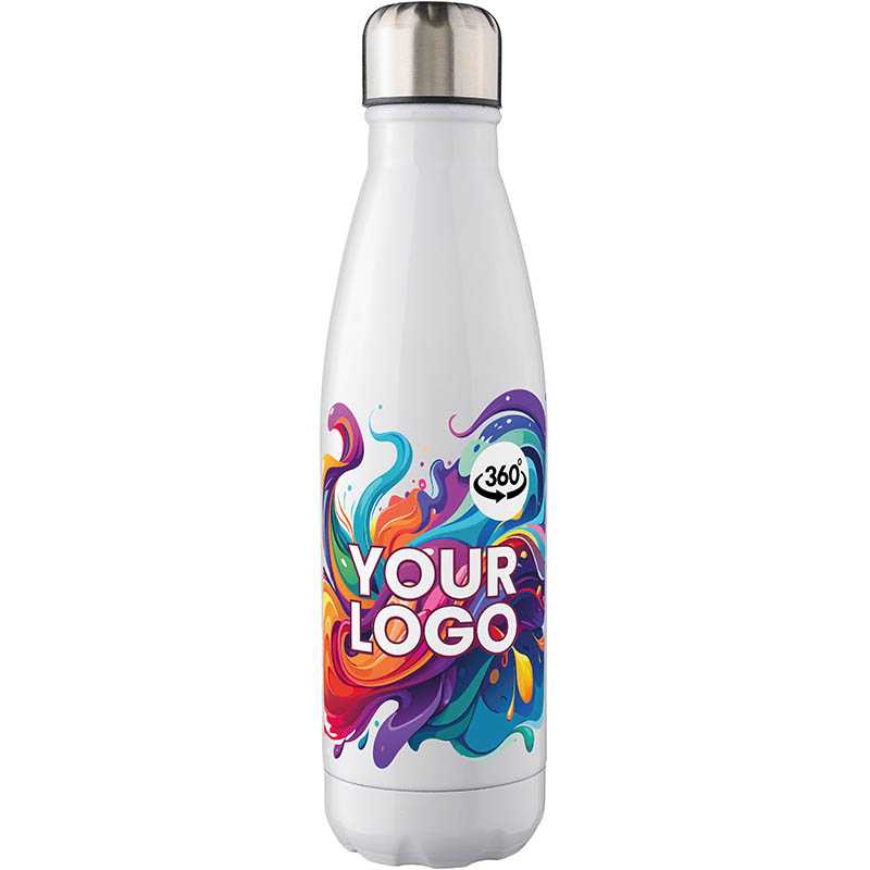 Fľaša z recyklovaného nerezu 650 ml > modrá