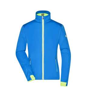 Dámska bunda (JN Ladies Sports Softshell Jacket)>modrá (bright) / žltá (bright)>M