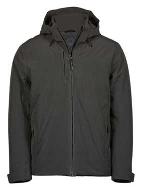 Unisex bunda (Tee Jays Mens All Weather Winter Jacket) > šedá (asphalt) > XL