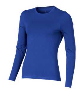 Dámske tričko (ELEVATE Ponoka LS Ladies T-shirt) > modrá > M