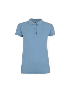 Dámska polokošeľa (MUKUA WOMEN'S SHORT SLEEVE POLO 210) > modrá (sky) > S