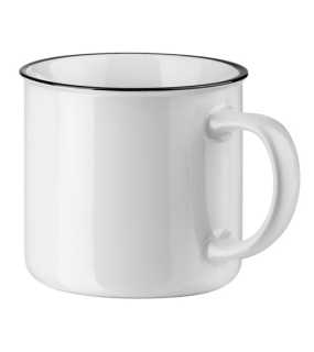 Keramický hrnček > biela