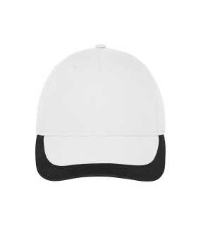 5 panelová šiltovka (MB 5 Panel Sports Cap) > biela / čierna