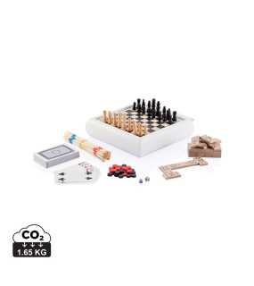 FSC drevená sada hier 5 v 1 > biela