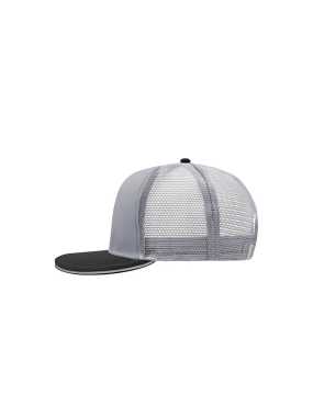 6 panelová šiltovka(MB PRO CAP MESH 6 PANEL) > šedá (light) / čierna