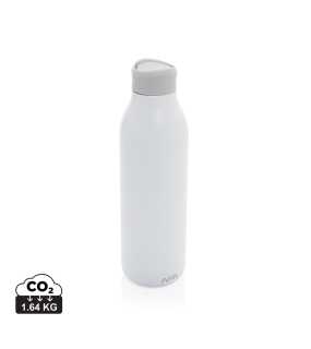 Fľaša na vodu 600ml Avira Alok z RCS recykl. nerezovej ocele > biela