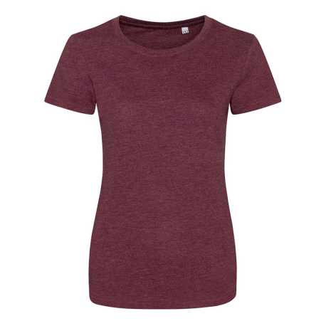 Dámske tričko (ALL WE DO IS GIRLIE TRIBLEND T) > bordová (heather) > S