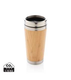 Bambusový termohrnček > hnedá