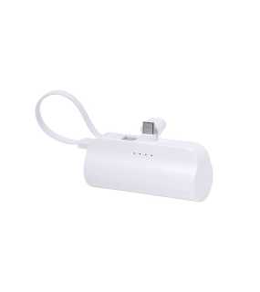 Power Bank-nabíjačka (5 000 mAh) > biela