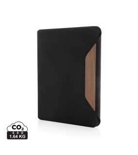 Portfólio A4 Teri z RPET AWARE™ a orechov > čierna