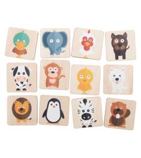 | Pexeso, zvieratá > A