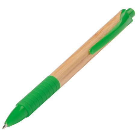 Bambusové guľôčkové pero > hnedá / zelená
