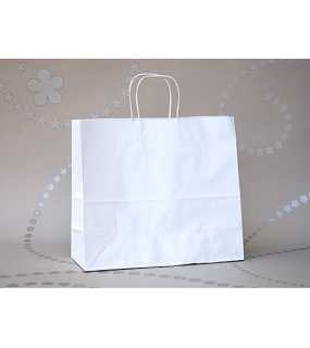 Papierová taška (STYLE LINE) > biela > 35x14x36 cm