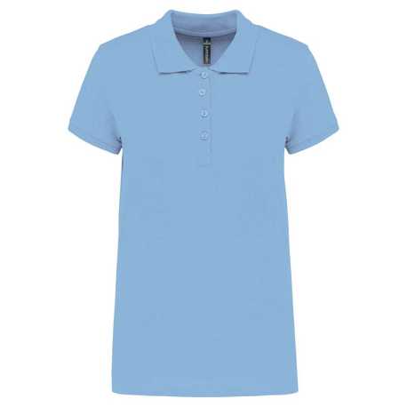 Dámska polokošeľa(KARIBAN LADIES’ PIQUÉ SHORT SLEEVE POLO SHIRT) > modrá (sky) > XS
