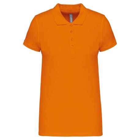 Dámska polokošeľa(KARIBAN LADIES’ PIQUÉ SHORT SLEEVE POLO SHIRT) > oranžová > 2XL