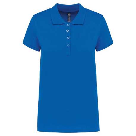 Dámska polokošeľa(KARIBAN LADIES’ PIQUÉ SHORT SLEEVE POLO SHIRT)>modrá (light royal)>2XL