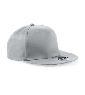 5 panelová unisex šiltovka (Beechfield 5 Panel Snapback Rapper Cap) > šedá (light)