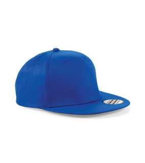 5 panelová unisex šiltovka (Beechfield 5 Panel Snapback Rapper Cap) > modrá (bright royal)